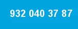 932 040 37 87